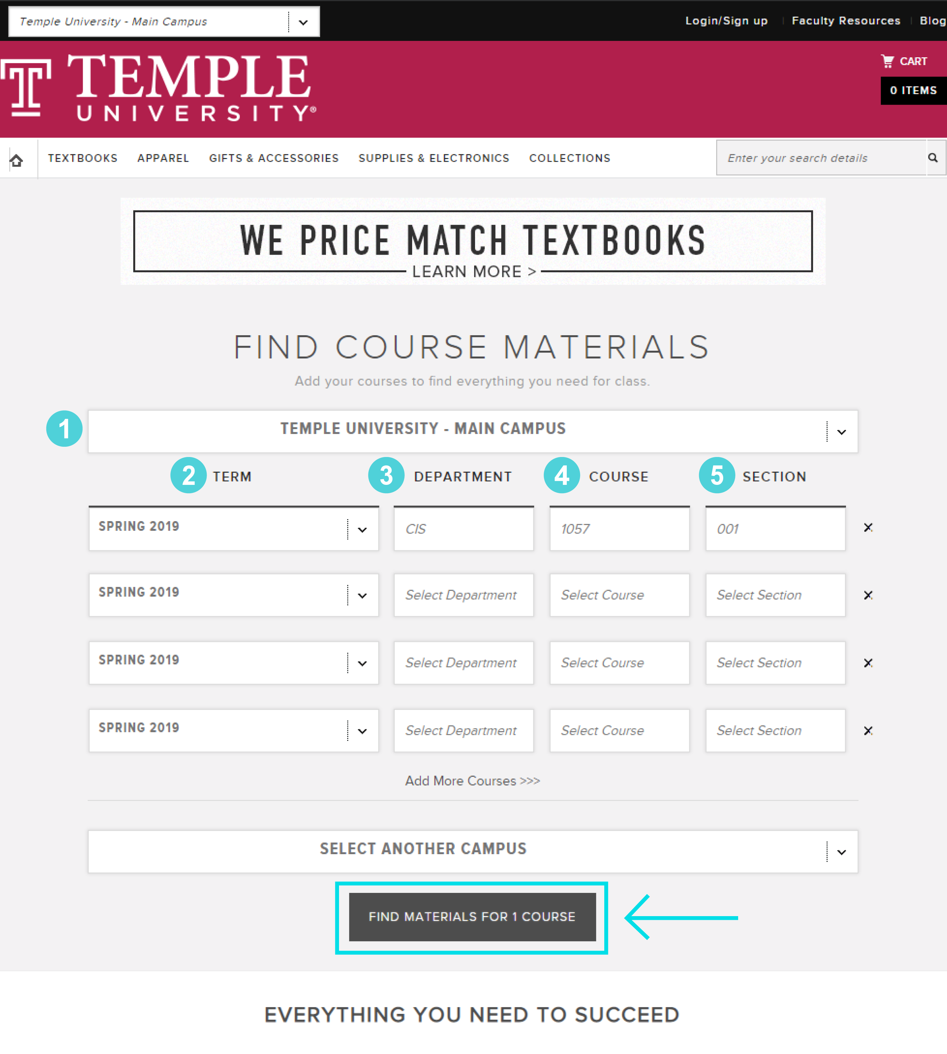 FAQs SS Course Materials Temple University